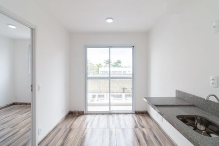Sala - Cozinha de apartamento à venda com 1 quarto, 28m² em Vila Butantã, São Paulo