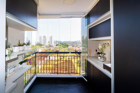 Varanda da Sala de apartamento à venda com 2 quartos, 63m² em Vila Graciosa, São Paulo