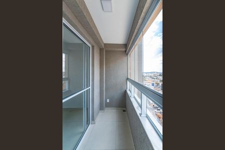 Varanda da Sala de apartamento para alugar com 2 quartos, 58m² em Nova Suíça, Belo Horizonte
