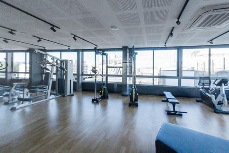 Studio para alugar com 45m², 1 quarto e 1 vaga Studio para alugar com 45m², 1 quarto e 1 vagaAcademia