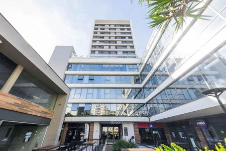 Studio para alugar com 45m², 1 quarto e 1 vaga Studio para alugar com 45m², 1 quarto e 1 vagaFachada