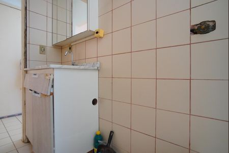 Banheiro Corredor de kitnet/studio à venda com 1 quarto, 34m² em Floresta, Porto Alegre