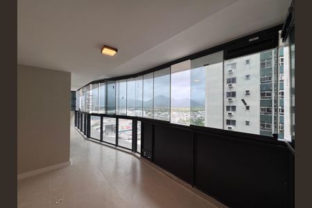 Varanda Sala de apartamento à venda com 2 quartos, 77m² em Recreio dos Bandeirantes, Rio de Janeiro