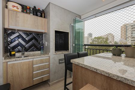 Varanda da Sala de apartamento à venda com 2 quartos, 104m² em Parque Reboucas, São Paulo
