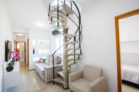 Sala 1 de apartamento para alugar com 3 quartos, 97m² em Vila Príncipe de Gales, Santo André