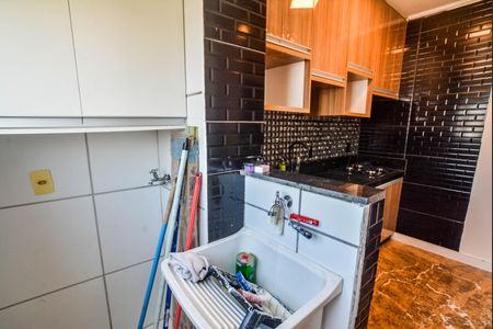 Apartamento para alugar com 48m², 2 quartos e 1 vagaCozinha e Área de Serviço