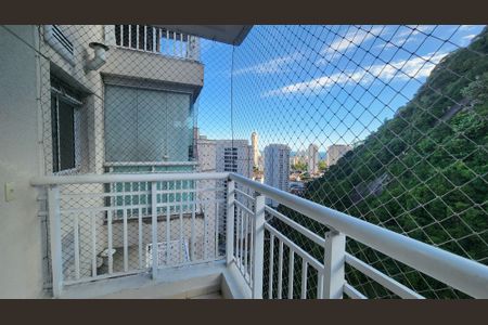 Varanda da Sala de apartamento para alugar com 2 quartos, 95m² em Marapé, Santos