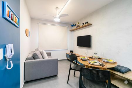 Apartamento para alugar com 26m², 1 quarto e sem vaga