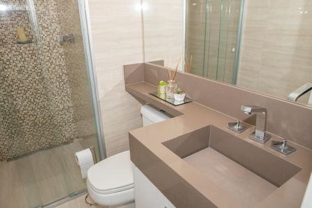 Apartamento à venda com 69m², 2 quartos e 1 vagaBanheiro Social