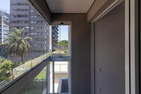 Sacada de apartamento à venda com 1 quarto, 45m² em Vila Olímpia, São Paulo
