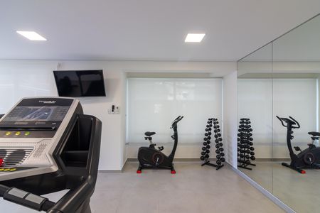 Apartamento à venda com 45m², 1 quarto e 1 vaga Apartamento à venda com 45m², 1 quarto e 1 vagaÁrea comum - Academia