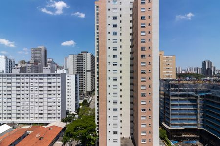 Vista da Sacada de apartamento à venda com 1 quarto, 45m² em Vila Olímpia, São Paulo