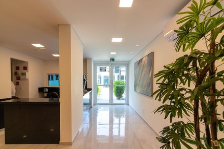 Apartamento à venda com 44m², 1 quarto e 2 vagasHall de entrada