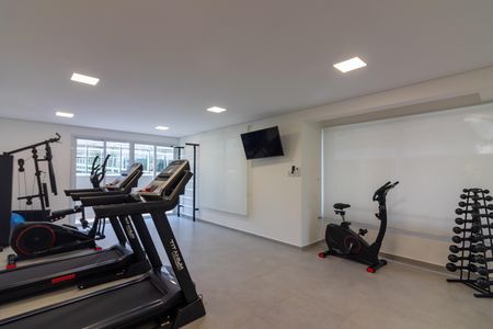 Apartamento à venda com 44m², 1 quarto e 2 vagasÁrea comum - Academia