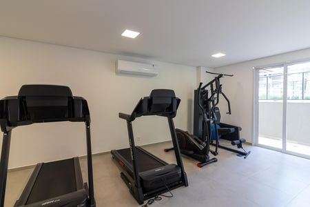 Apartamento à venda com 44m², 1 quarto e 2 vagasÁrea comum - Academia