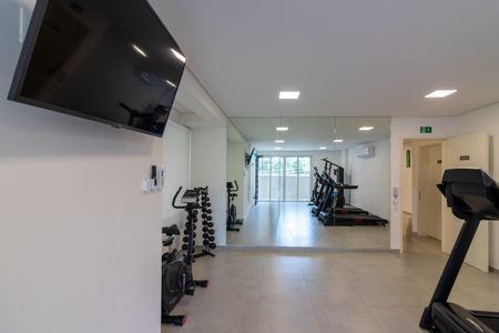 Apartamento à venda com 44m², 1 quarto e 2 vagasÁrea comum - Academia