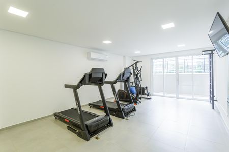 Apartamento à venda com 44m², 1 quarto e 2 vagasÁrea comum - Academia