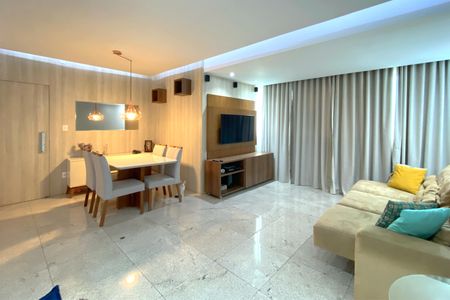 Sala de apartamento para alugar com 3 quartos, 87m² em Sagrada Família, Belo Horizonte