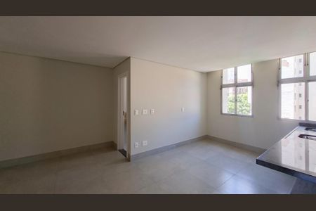 Sala/Cozinha de apartamento à venda com 2 quartos, 36m² em Centro, Belo Horizonte