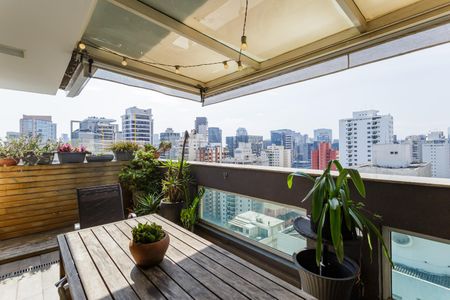 Apartamento para alugar com 92m², 1 quarto e 2 vagasVaranda da Sala