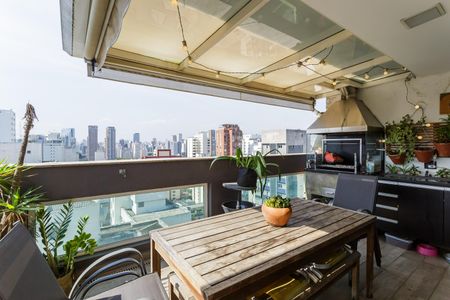 Apartamento para alugar com 92m², 1 quarto e 2 vagasVaranda da Sala