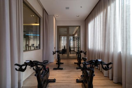 Studio à venda com 24m², 1 quarto e sem vaga Studio à venda com 24m², 1 quarto e sem vagaÁrea comum - Academia