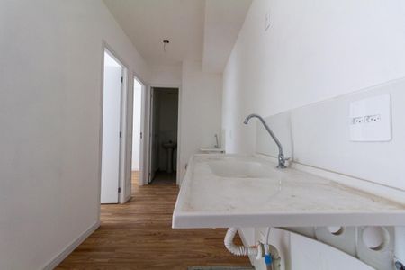 Apartamento para alugar com 36m², 2 quartos e sem vaga Apartamento para alugar com 36m², 2 quartos e sem vagaCozinha e Área de Serviço