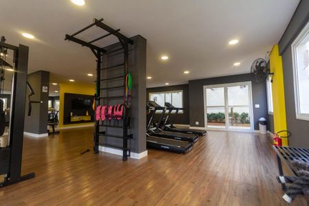 Apartamento para alugar com 36m², 2 quartos e sem vaga Apartamento para alugar com 36m², 2 quartos e sem vagaÁrea comum - Academia