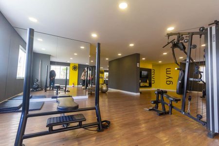 Apartamento para alugar com 36m², 2 quartos e sem vaga Apartamento para alugar com 36m², 2 quartos e sem vagaÁrea comum - Academia