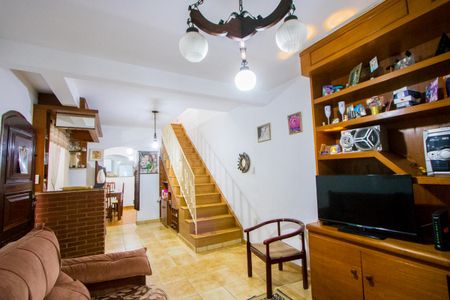 Sala de casa à venda com 3 quartos, 127m² em Jardim Cambui, Santo André