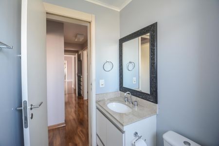 Apartamento para alugar com 147m², 4 quartos e 2 vagasBanheiro da Suíte 2