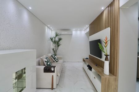 Sala de apartamento para alugar com 2 quartos, 72m² em Parque Enseada, Guarujá