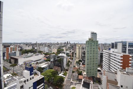 Vista da Varanda da Sala de apartamento para alugar com 2 quartos, 70m² em Centro, Curitiba