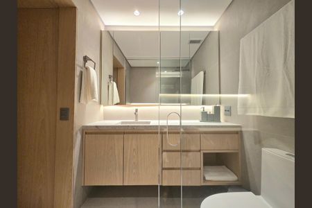 Studio para alugar com 50m², 1 quarto e 2 vagasBanheiro Social