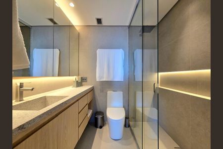 Studio para alugar com 50m², 1 quarto e 2 vagasBanheiro Social