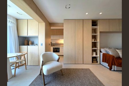 Studio para alugar com 50m², 1 quarto e 2 vagasStudio