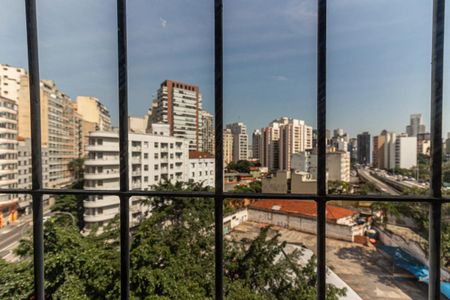 Vista da Sala de apartamento à venda com 1 quarto, 37m² em Campos Elíseos, São Paulo
