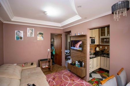 Sala de apartamento à venda com 2 quartos, 52m² em Conceição, Diadema