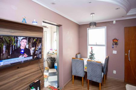 Sala de apartamento à venda com 2 quartos, 52m² em Conceição, Diadema