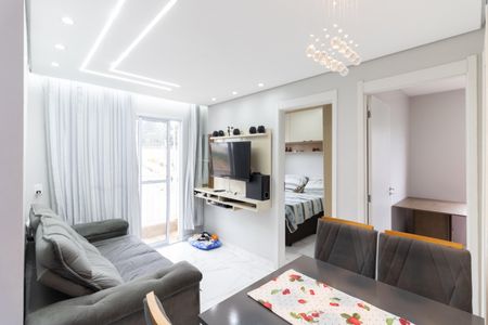 Sala de apartamento para alugar com 2 quartos, 37m² em Jardim Imperador (zona Sul), São Paulo