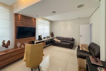 Sala de apartamento à venda com 3 quartos, 116m² em Grajaú, Belo Horizonte