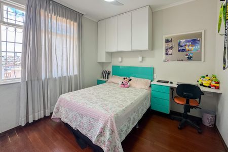 Quarto 2 de apartamento à venda com 3 quartos, 116m² em Grajaú, Belo Horizonte