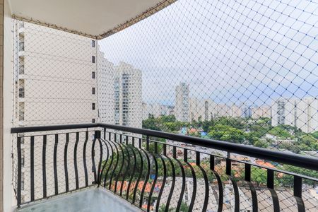 Varanda da Sala de apartamento à venda com 3 quartos, 102m² em Santo Amaro, São Paulo