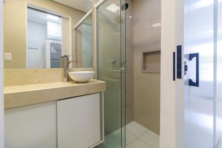 Studio para alugar com 24m², 0 quarto e sem vaga Studio para alugar com 24m², 0 quarto e sem vagaBanheiro