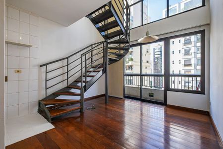 Sala de apartamento à venda com 1 quarto, 42m² em Jardim Paulista, São Paulo
