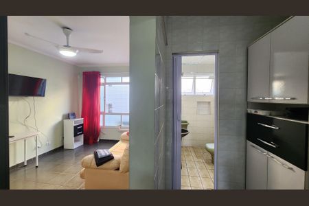 Studio  de kitnet/studio para alugar com 1 quarto, 31m² em Gonzaga, Santos