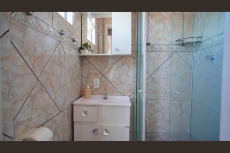 Banheiro  de kitnet/studio à venda com 1 quarto, 35m² em Cidade Baixa, Porto Alegre