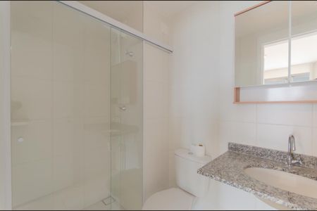 Banheiro de kitnet/studio à venda com 1 quarto, 36m² em Ipiranga, São Paulo