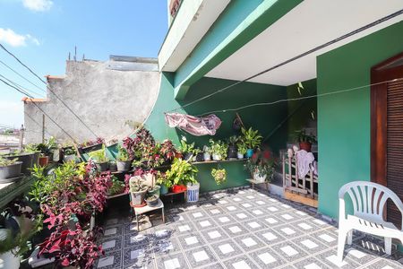 Varanda da Sala de casa para alugar com 3 quartos, 90m² em Parque Savoi City, São Paulo