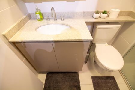 Studio para alugar com 30m², 1 quarto e sem vaga Studio para alugar com 30m², 1 quarto e sem vagaBanheiro Social